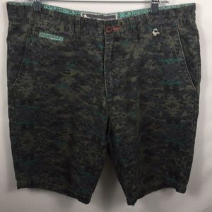 Modern Amusement Men’s 34 Shorts Digital Cammo